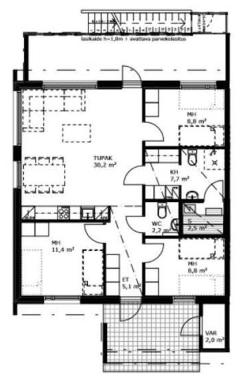 Фото номера Апартаменты с видом на озеро Апарт-отели Lake Residence Ukkohalla г. Hyrynsalmi 14